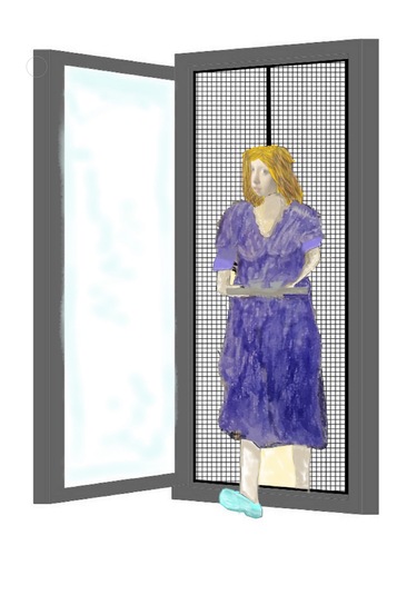 Yırtılman Tül Mknatıslı Kapı Sıneklği