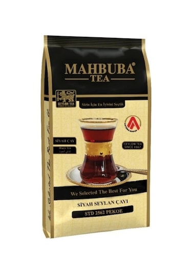 Mahbuba Std 2562 Super Pekoe Ithal Seylan Sri Lanka Ceylon Kaçak Siyah Yaprak Çayı 400 Gr Poşet Amba