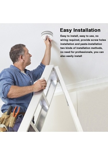 Ebitda Tuya Wifi Duman Dedektörü: Akıllı Uyarı, Ses Kontrolü, Kolay Kurulum Ve Uzaktan Alarm