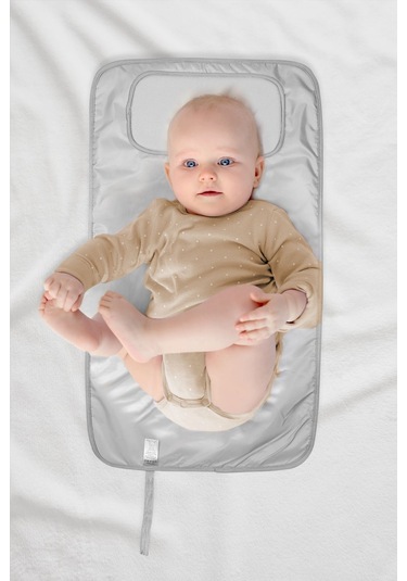 Anne Bebek Bakım Örtüsü Yenidoğan Alt Açma Değiştirme Anchor Organizer Pedi Minderi Çift Taraflı
