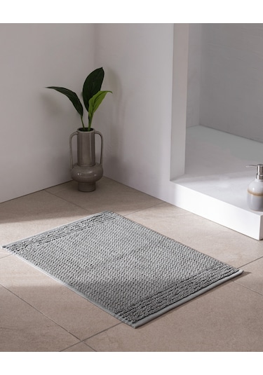 Chevere %100 Pamuk Ayak Havlusu - Gri 8684427204948 Gri