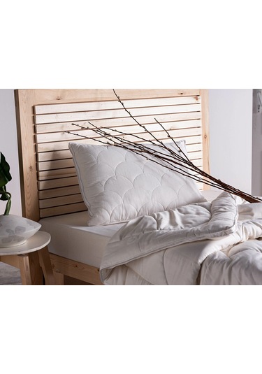 Doqu Pamuk Yastık 050x070 Beyaz
