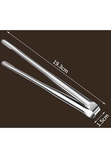 Suntek Magideal Yiyecek Barbekü Maşası Cımbız Ekmek Klipsi Küçük
