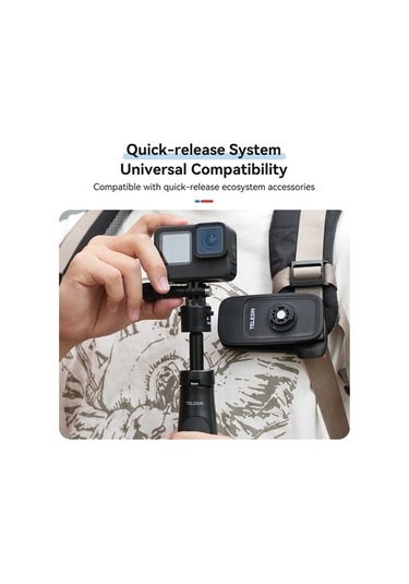 Createtech Mavic Eylem Kamera Tripod, Hareketli Ayarlı, Dayanıklı Model