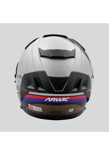 Arwıc AR939 Retroline Ece-R 22.06 Full Face Motosiklet Kaskı Gri