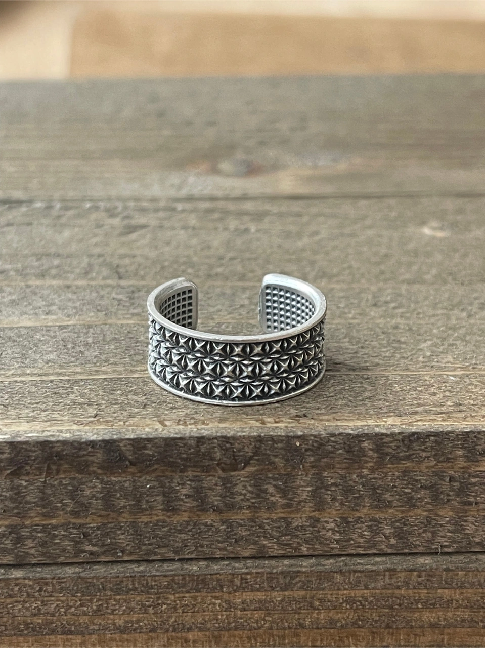 Ayarlanabilir Ölçü 925 Ayar Gümüş Kaplama Klasik Desen İşçilikli Tasarım Yüzük Turuncu Kırmızı