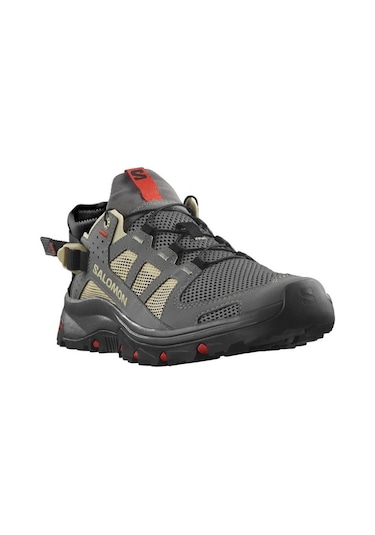 Salomon L47114900 Techamphıbıan 5 Outdoor Ayakkabı Gri Bej Gri