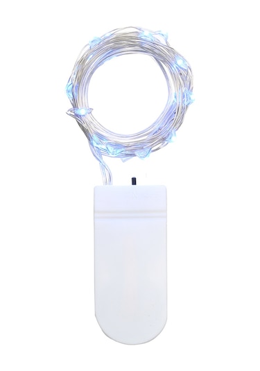 Honmex 2 Metre Mavi Led Işık Süreci - Taşınabilir Bakır Tel - Ip65 Su Geçirmez - Pil Dahil Değil Mavi