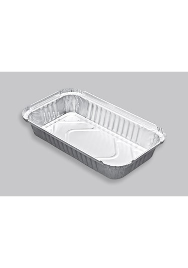 Alüminyum Folyo 500 Gram Yemek ve Tatlı Kabı - 100'Lü