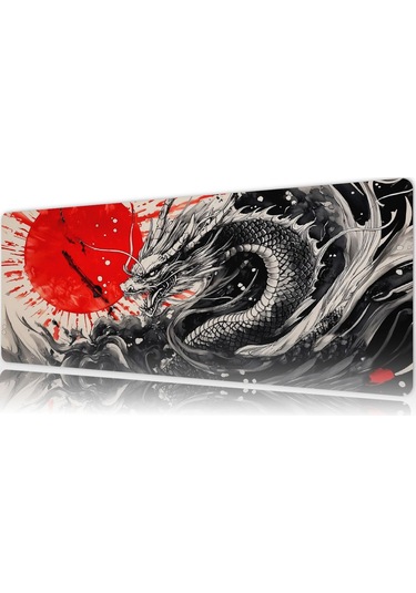 Gaming Oyuncu Xl Mouse Pad Kaydırmaz Dikişli 80 30 Cm Mousepad 55