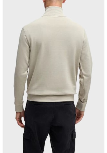 Boss Erkek Sweat 50468926 271 Bej Bej