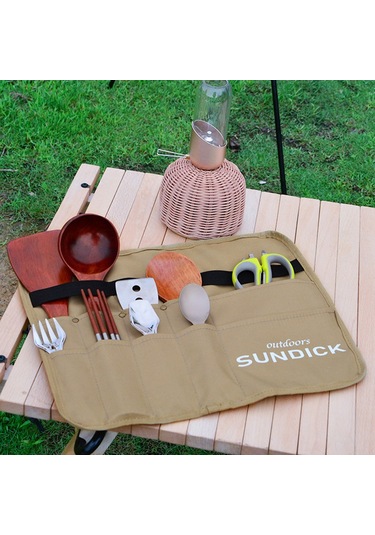 Konesam Dışarıda Kullanım İçin 900d Oxford Kumaş Çoklu Cepli Askı Depolama Çantası - Kamp, Yürüyüş, Dağa Tırmanma Çok Renkli