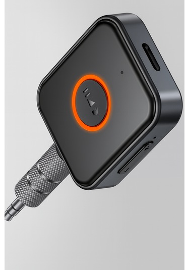 Myblack Kablosuz Bluetooth 5.3 Jack Aux Araç Ses Aktarım Kiti Adaptörü Bluetooth Dönüştürücü