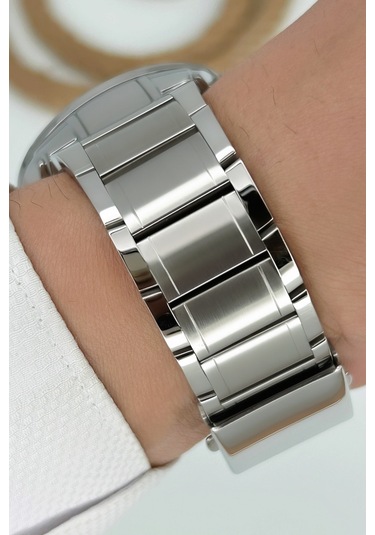 Ferrucci Function Erkek Kol Saati Çelik Kordon Gümüş-siyah Bileklik 3atm Sdfer059 Gümüş - Siyah