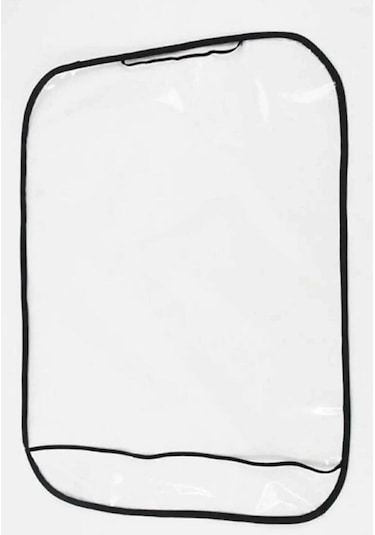 Silinebilir Oto Araba Koltuk Arkası Koruyucu Şeffaf Kılıf Oto Kılıf Araç Koltuk Arkası Koruma 1 Adet