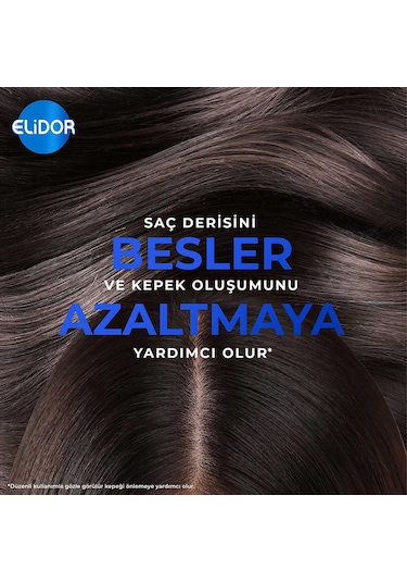 Elidor 2'si 1 Arada Kepeğe Karşı Etkili Şampuan 3 x 400 ML