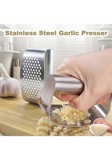 2024 Paslanmaz Çelik Sarımsak Ezici, Soyma Ve Temizleme Özellikli Çok Renkli