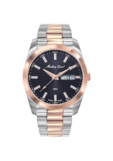 Mathey Tissot Day-date H453rn Erkek Kol Saati Beyaz