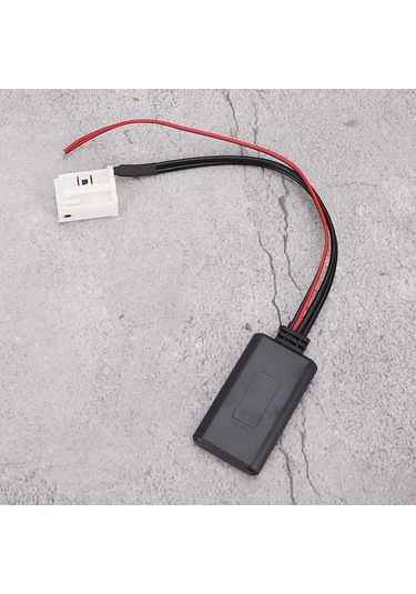 Geeroyoo Mercedes Benz İçin 12pin Bluetooth 4.0 Aux Ses Adaptörü - Akıllı Telefonlardan Araba Ses Sistemiyle Ses Akışı, Kolay Kurulum, Yüksek Kaliteli Ses Formatı Desteği