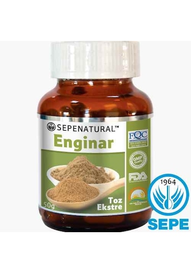 Sepe Natural Artichoke Extract Enginar Eki Toz 50 G