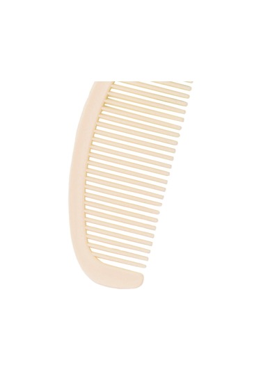 Suntek Cep Saç Tarağı Kız Berber Dükkanı Kuaförlük Krem