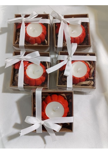 Bal Kabağı İçinde Mum 10 Adet