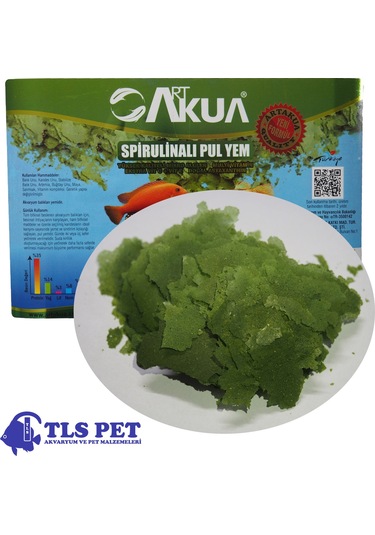 Artakua Spirulinalı Pul Yem 1 Kg Kovadan Bölme