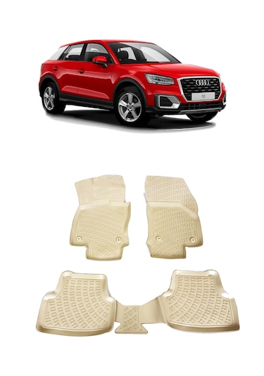 2016-2020 Audi Q2 Havuzlu Paspas Bej Renk 1.kalite