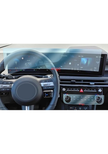Hyundai Tucson Ekran Koruyucu Multimedya Klima Gösterge