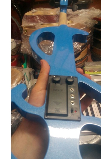 Victor Kare Kutulu Elektro Keman Seti Çok Renkli