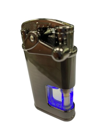 Elif Pürmüzlü Kırmızı Mavi Işıklı Çakmak Füme 709402 Füme