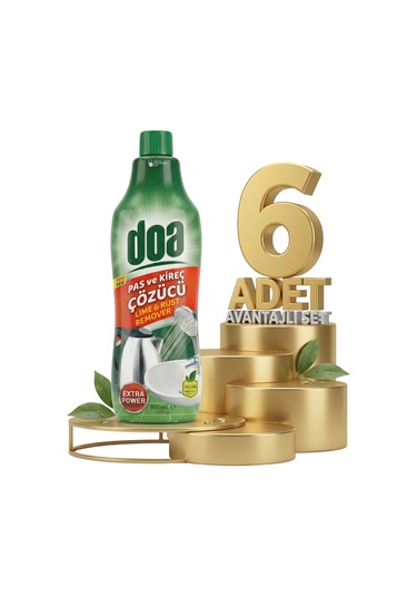 Doa Pas Ve Kireç Çözücü 6x900 Ml