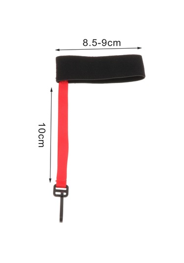 Dolıty 2 Adet Kayak Eldiveni Bilek Kayışı Yetişkin Kırmızı Kırmızı