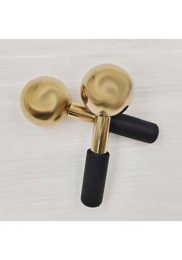 Kore Buz Dalgası Topu Yüz Silindiri Masaj Ve Rahatlama, Yaşlanma Karşıtı Cilt Bakım Aracı B Diğer