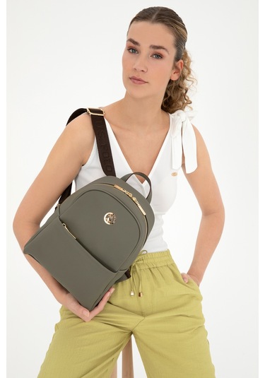 U.s. Polo Assn. Kadın Açık Haki Çanta 50293657-vr183 Açık Haki