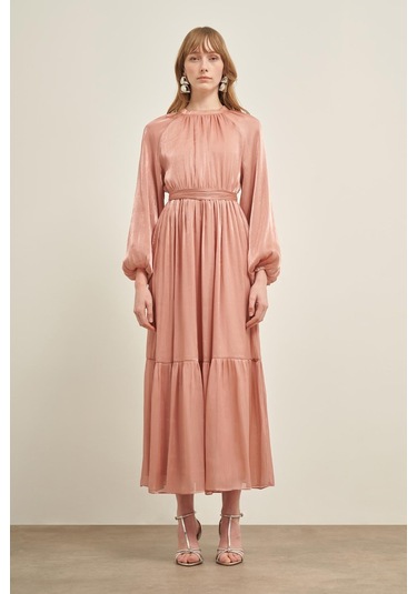 Ftz Ornagze Elbise Gül 31018 Gül