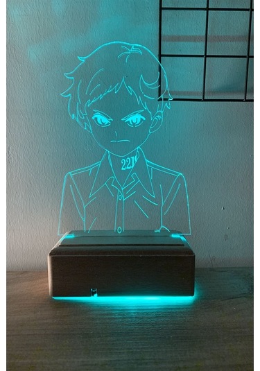 The Promised Neverland 22194 Norman 16 Renk Gece Lambası Çok Renkli