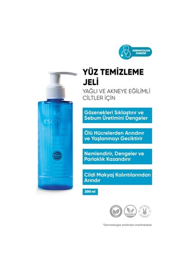Esomed Yüz Temizleme Jeli 200 Ml