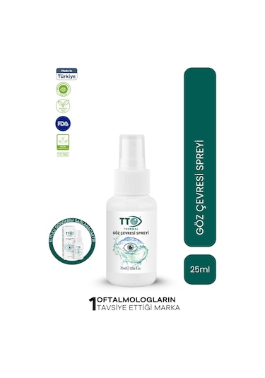 Tto Göz Çevresi Spreyi 25 Ml