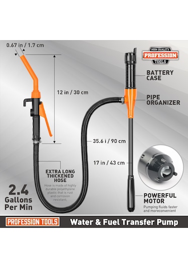 Araba Elektrikli Yakıt Pompası Emme Hortumu