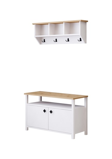 Remy Portmanto Sepet - Beyaz