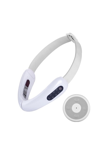 Artfulabode Yüz V-yüz Ve Terapi Sıkılaştırma Şekillendirici Mikroakım, Masaj Led Isıtmalı Geeroyoo Cihazı: Beyaz Pz Beyaz