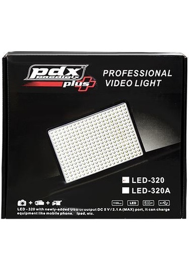 PDX 320 Led Video Kamera Işığı