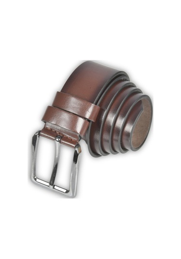 Deepsea Erkek Kahve 4 Cm Eninde Demir Tokalı Suni Deri Spor Kemer 2402613 False