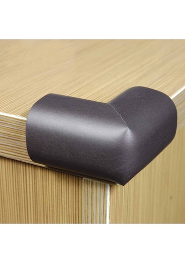 Minybaby Kauçuk Jumbo Köşe Koruyucu 4'lü Kahve Çok Renkli