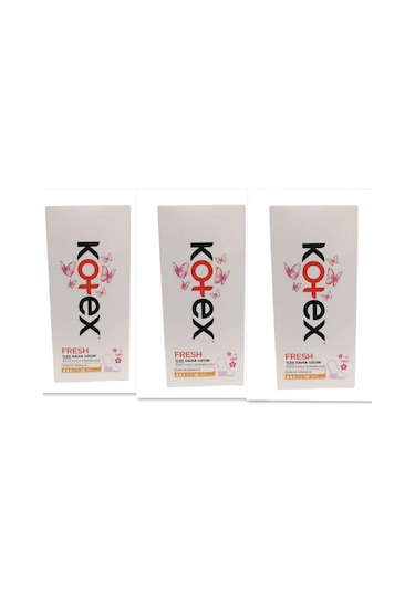 Kotex Fresh İnce Günlük Ped 3 x 16'lı 48 Adet
