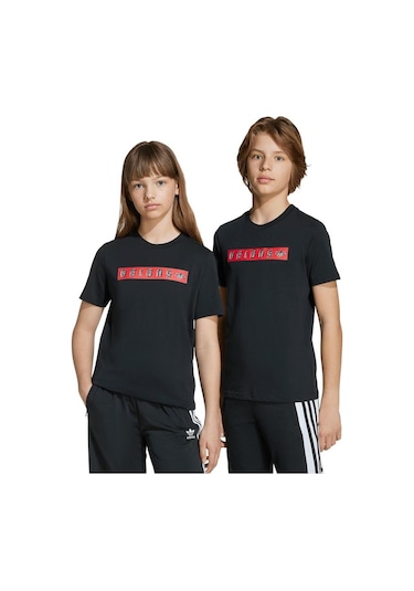Adidas Siyah Çocuk T-shirt Tee Jy2822 Siyah