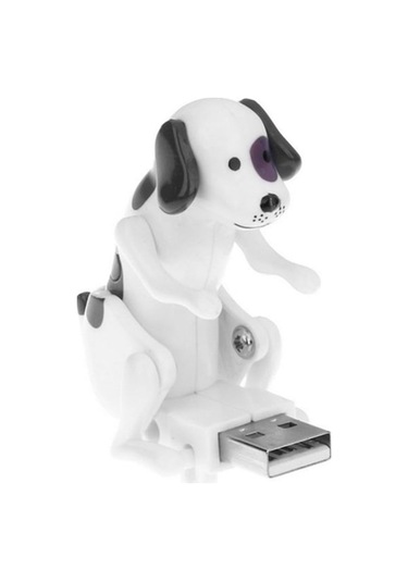Eğlenceli Köpek Şeklinde Usb Bellek - 16gb Beyaz, Pc Ve Tv İle Uyumlu, Oyun Ve Depolama İçin