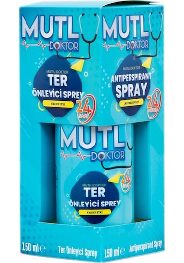 Mutlu Doktor Ter Önleyici Sprey Deodorant 150 ML