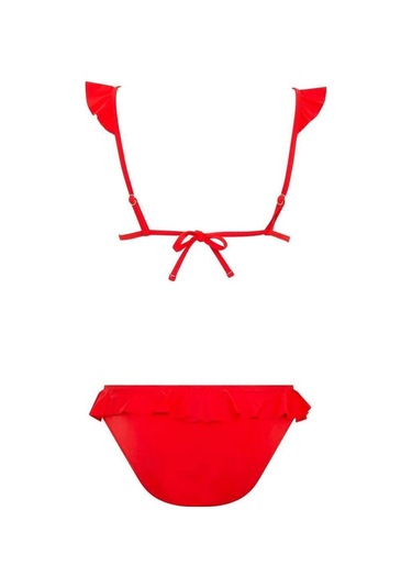 U.S. Polo Assn. Kadın Kırmızı Bikini Takım